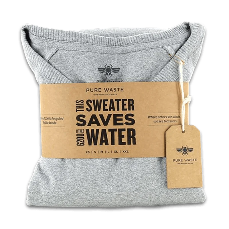 Eco Friendly Brown Kraft Paper Sleeve Muslin Blanket Baby Swaddle Belly