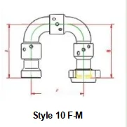 Api 16c &nace Mr0175 Long Radius/short Radius Swivel Joint - Buy Api ...