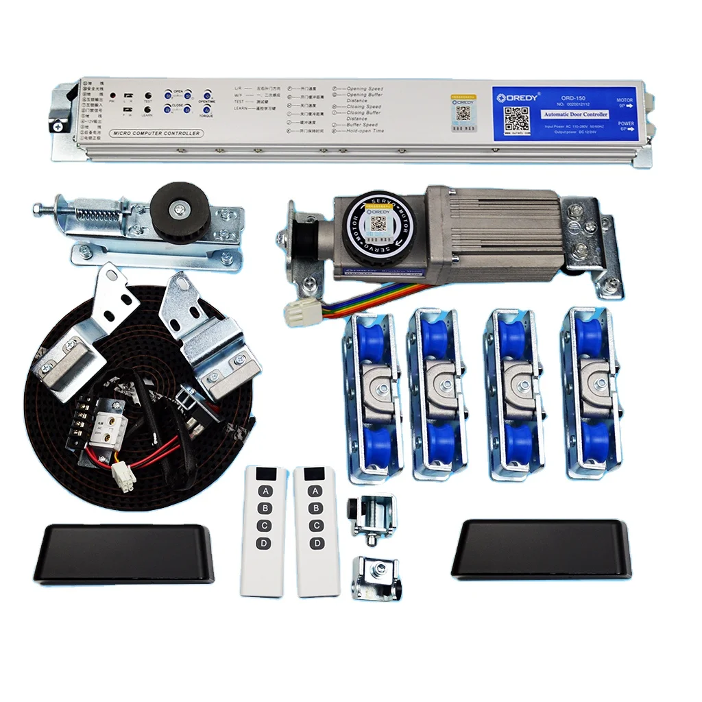 Oredy Automatic Sliding Door System Suitable For Shopping Malls And