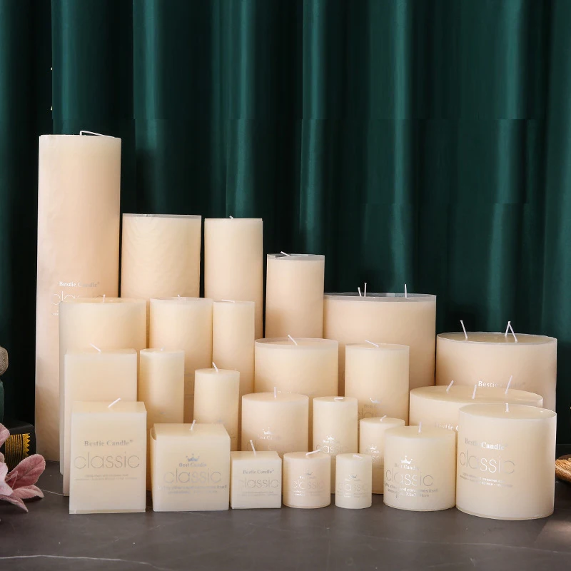 Ivory White Candles Without Smoke For Emergency - Temu