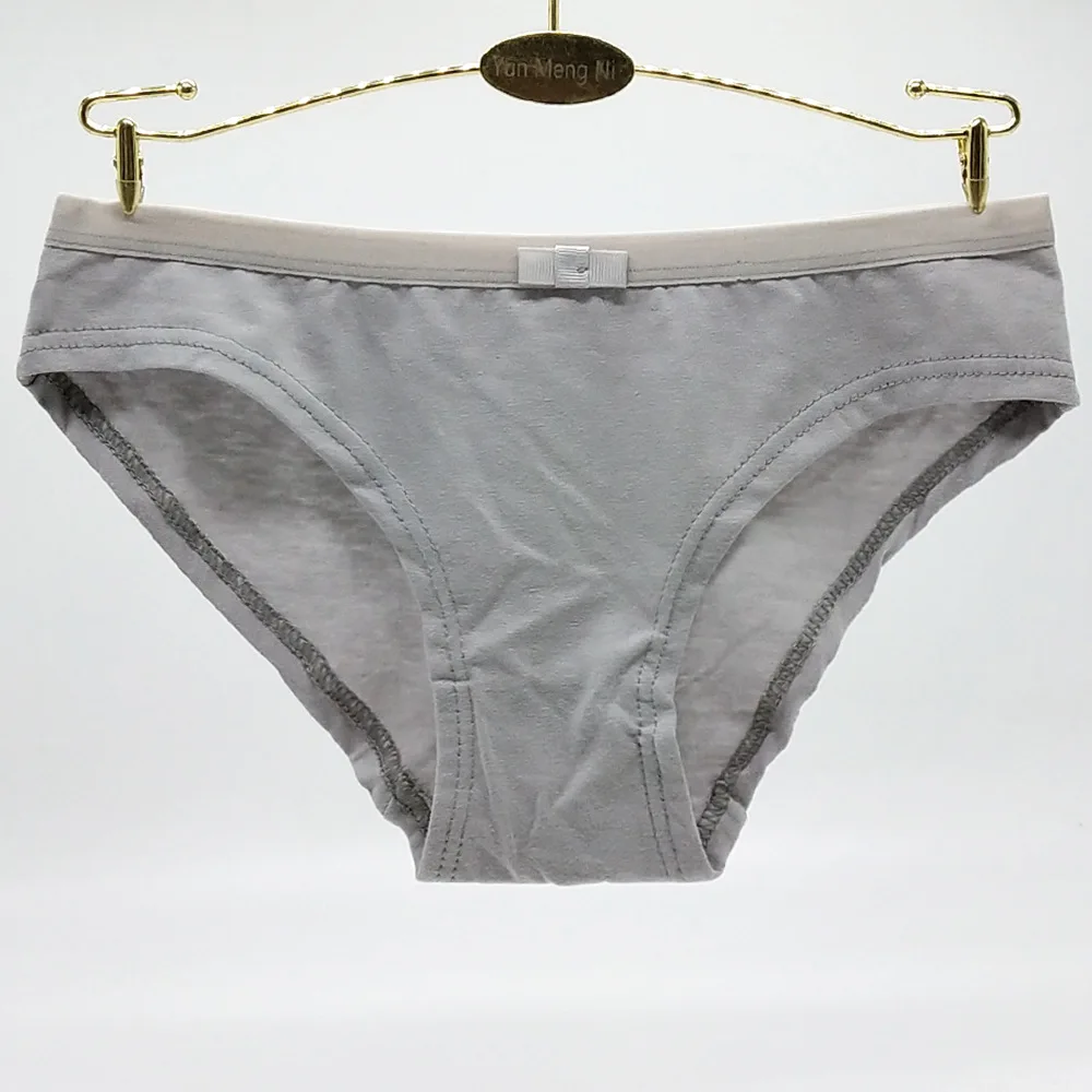 Women's Briefs Cotton Solid Color Women's Underwear - Buy Solid Color ...
