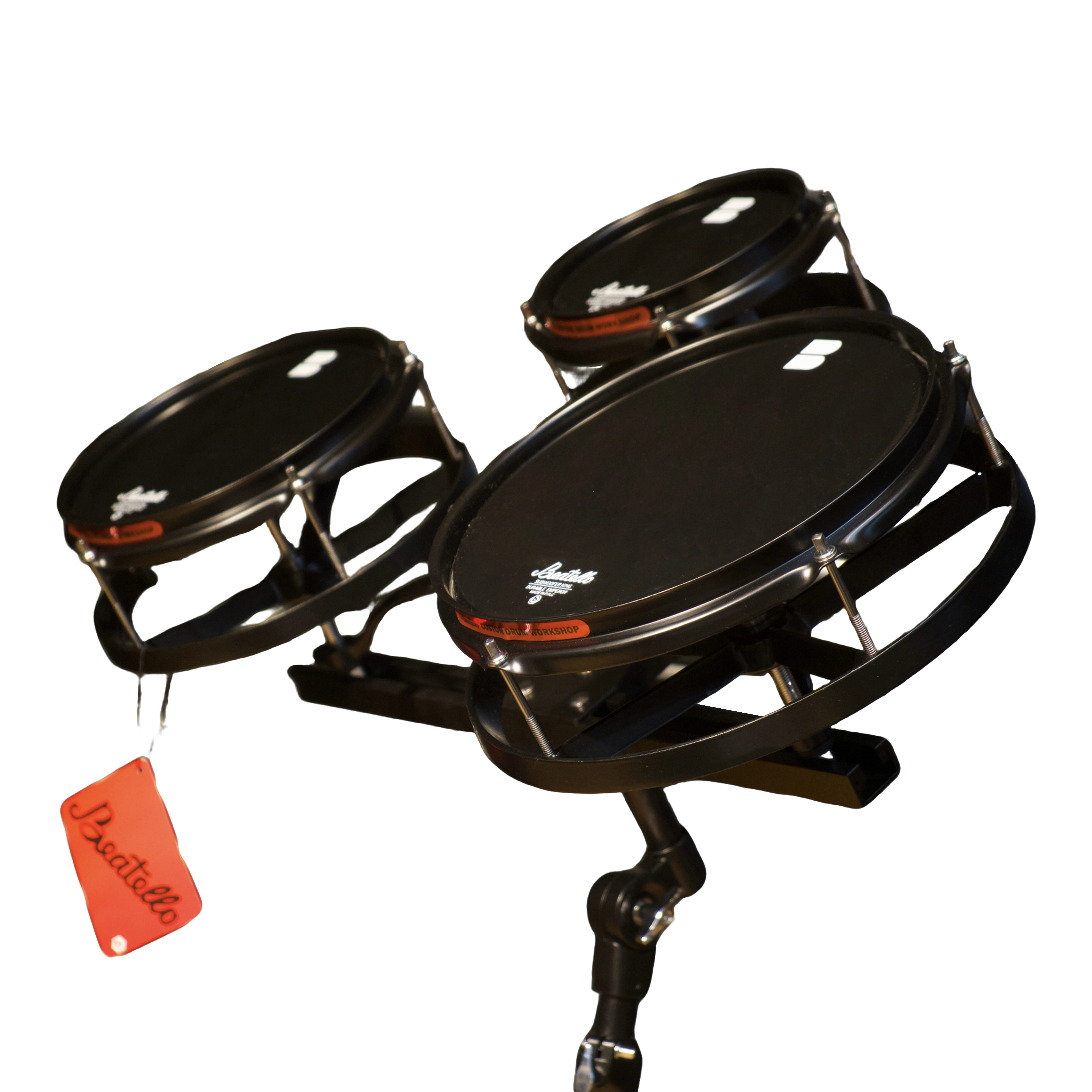 ログドラム/パーカッション/打楽器 JBK Roto 3ピース トム ドラムセット 6'' 8'' 10'' パーカッション楽器