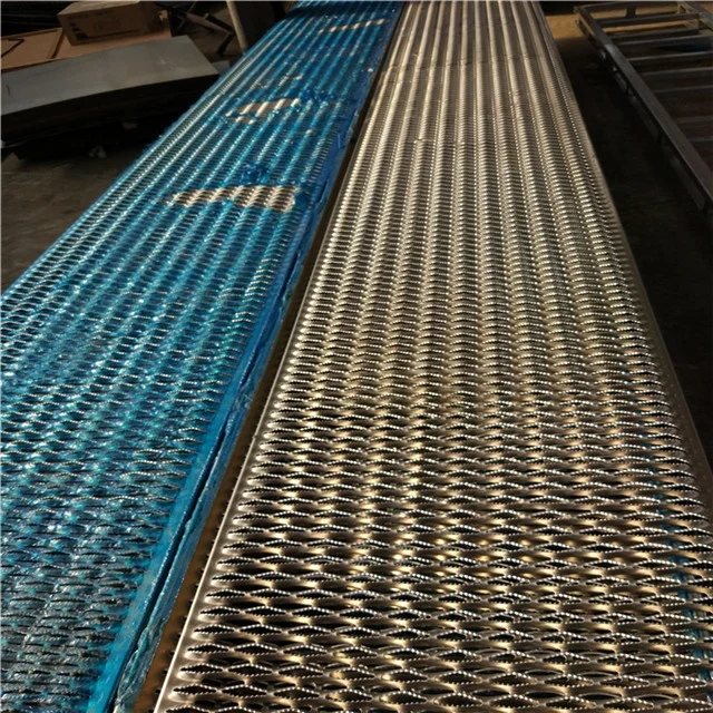 Алюминиевые и оцинкованные перфорированные металлические лестничные ступени