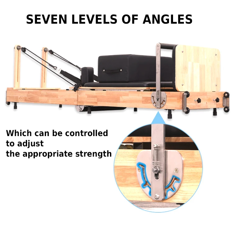 Foldable Pilates Reformer - Multi-Functional Core Training