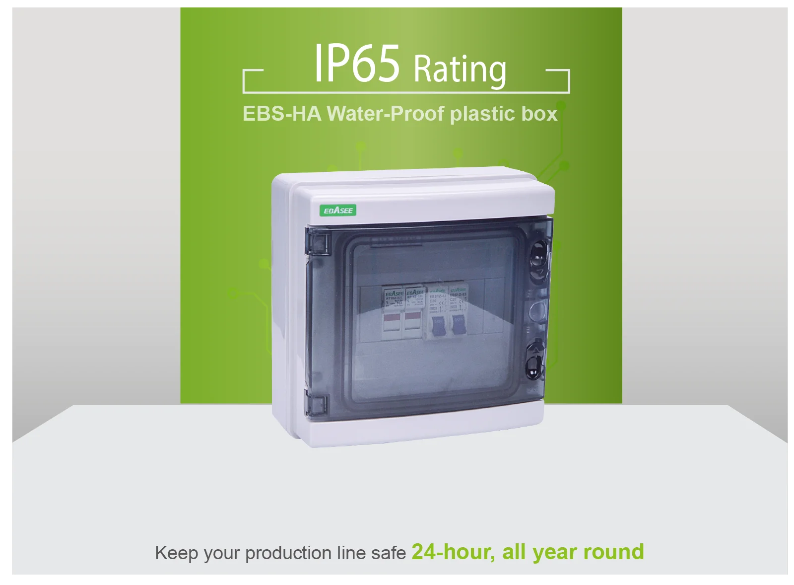 IP65 Waterproof Surface Mounted Distribution Board DB Box