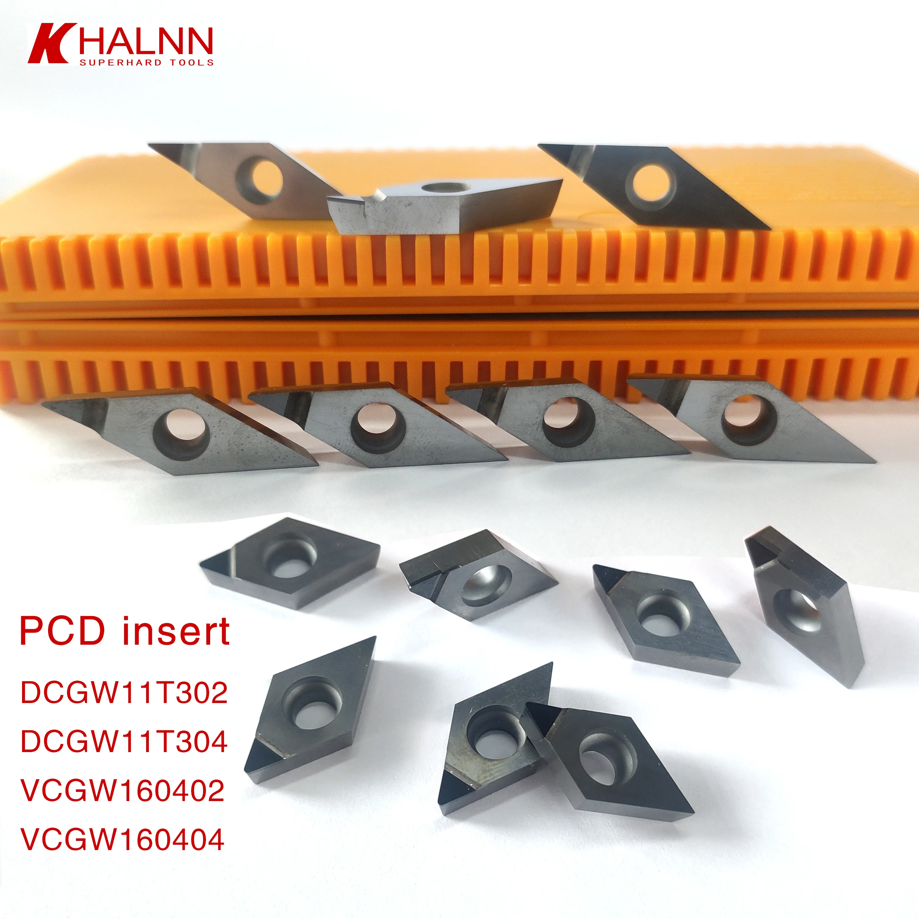 Source DCGT 0702 DCGT11T3 DCMT diamond turning inserts PCD CNC