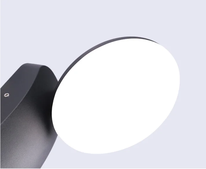 LED outdoor wall lamp waterproof garden lamp exterior wall terrace balcony gate sensor wall lamp