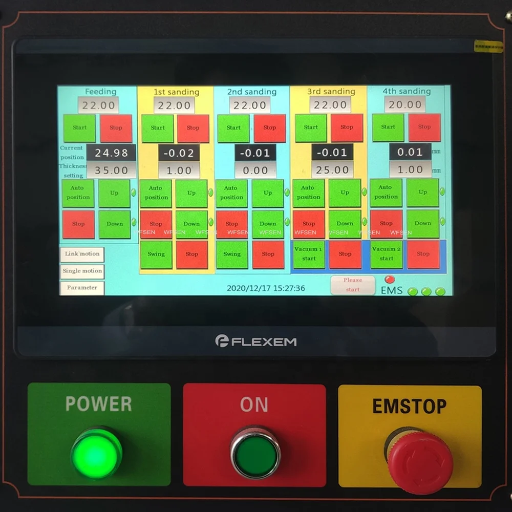 SK1300-6S MDF шлифовальная машина для щетки из Проволочной