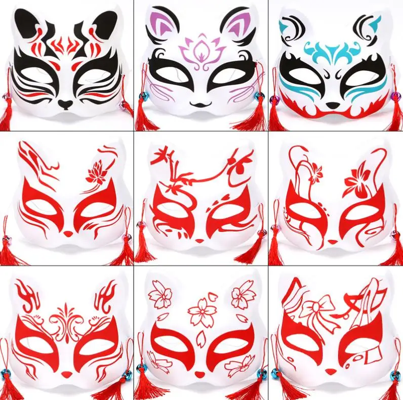 Masque Renard Réaliste SOIMISS – Demi-visage En EVA, Parfait Pour Halloween Et Cosplay !