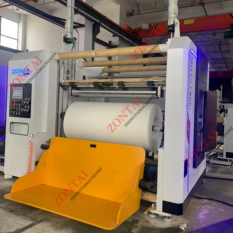 Automatic Slitting Rewinding Machine Manufacturer Jumbo Paper Roll Slitting Rewinding Machine