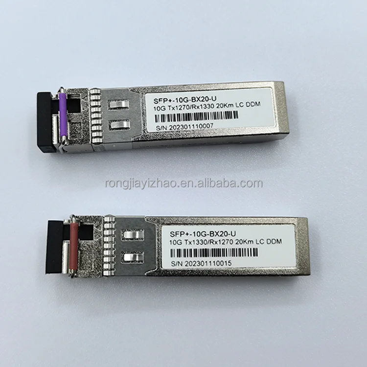 10g Sfp Module 20km 10g Bidi Sfp+ 10km 1270nm/1330nm 10g Wdm Sfp+ ...