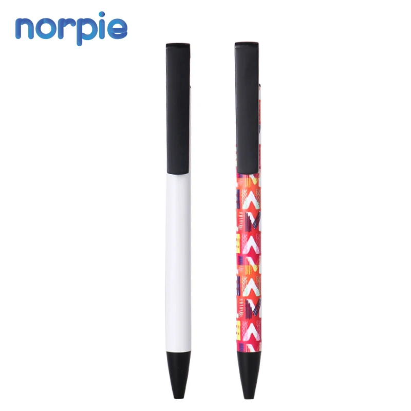 Ballpoint Pen Blank Sublimation Pendiy Heat Transfer Blank Metal Ballpoint Pen Blank with Shrink Wrap