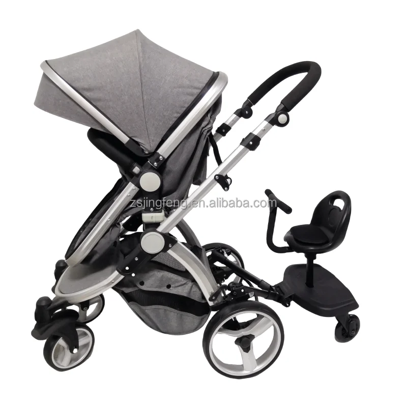 Baby Stroller Buggy Board with Detachable Seat Sitting Stroller Buggy  Standing Toddler Board Connector for Strollers