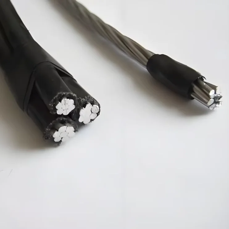 Aluminium Kernkabel Laagspanning Xlpe Geïsoleerde Transmissie Gebundelde Kabels Normen Abc Overhead Strand Kabel