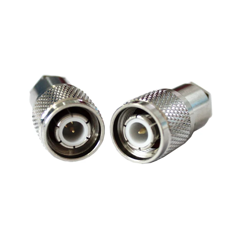 product tnc j3 connector rf five piece set tnc male coaxial connector for rg58 cable assembly-2