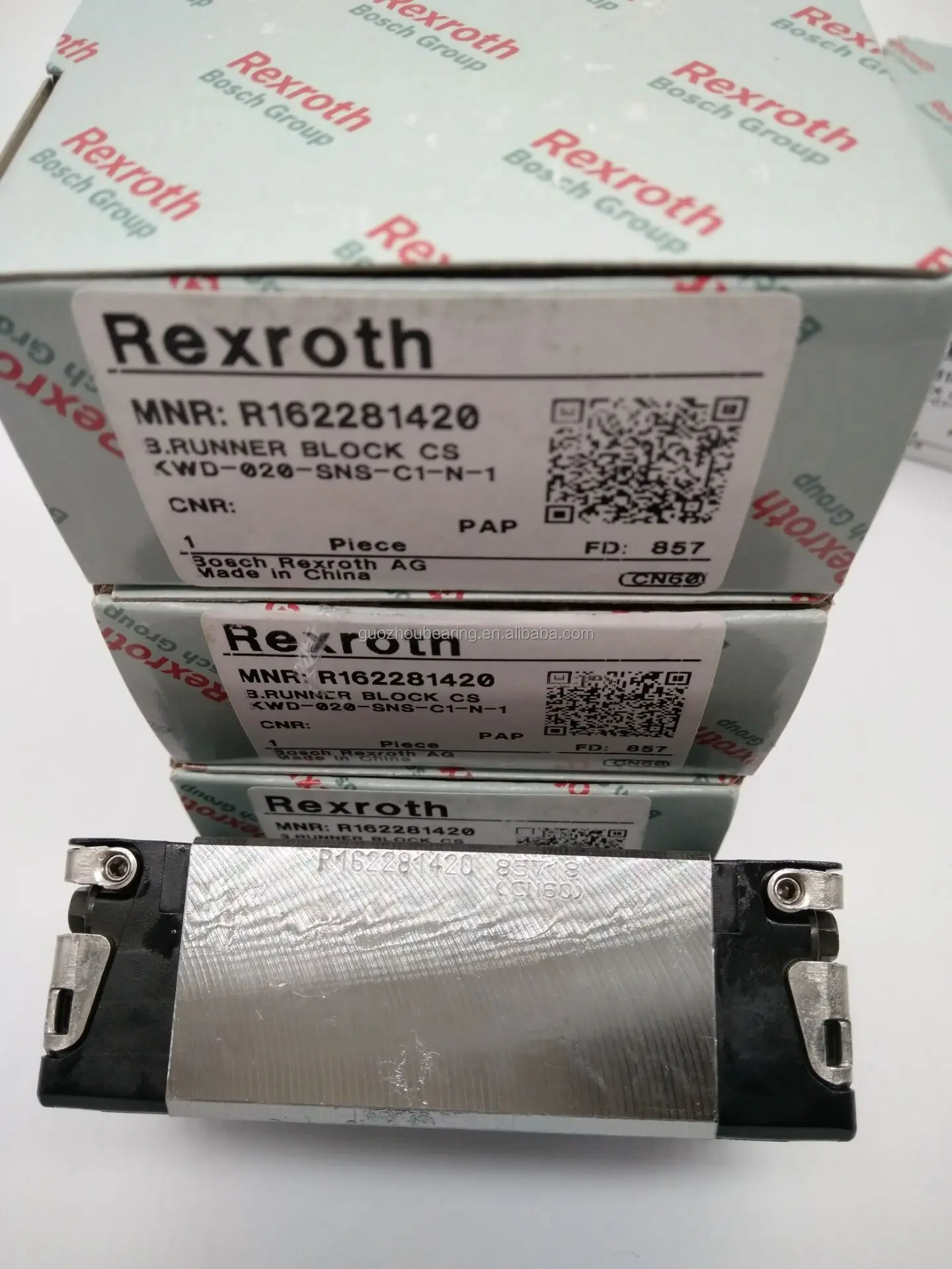 Rexroth Linear Guideway Runner Block R162289420 R 162289420