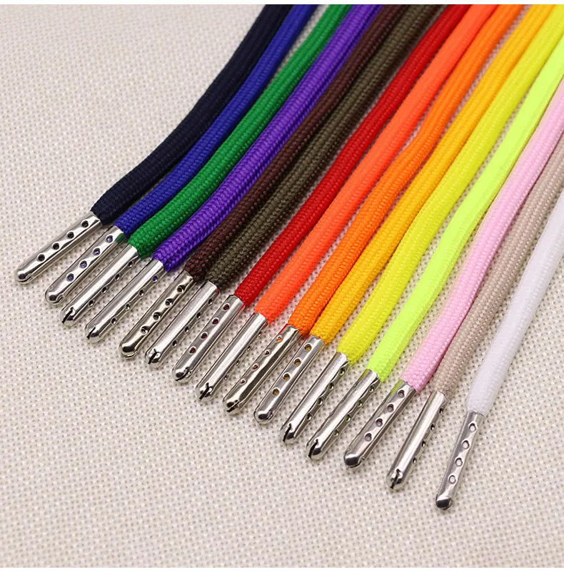 The Factory Spot 130cm Multi-color Custom  Hoodie Rope Beach Pants Polyester Round Rope  Drawcord String