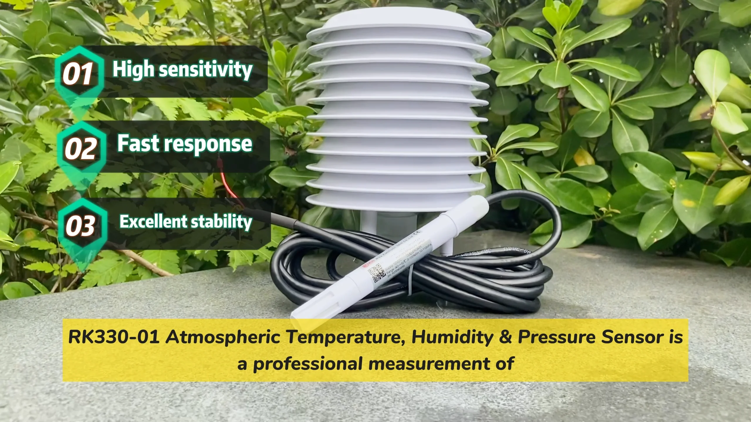 Rk330-01 Atmospheric Temperature, Humidity & Pressure Sensor