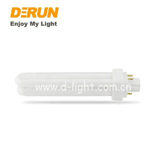U-Shape PL PLC Compact Fluorescent Tube Energy 2pins 4pins Saving Lamp G24D G24Q 10W 13W 18W 26W , CFL-PLC