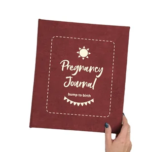 Factory Etsy Custom Printing Pregnancy Journal Pregnancy Memory Book Pregnancy Calendar for Pregnant Woman