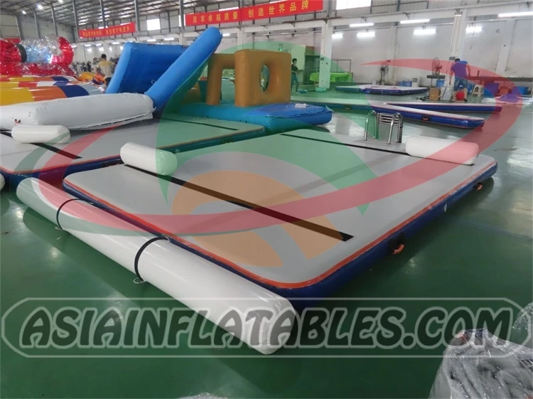 New Design Inflatable Floating Platform Water Island Jet Ski Dock,Oem