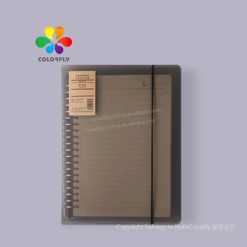 A5 A4 B5 Custom Notebook Paper Removable Lined Spiral Notebook 110 Gsm