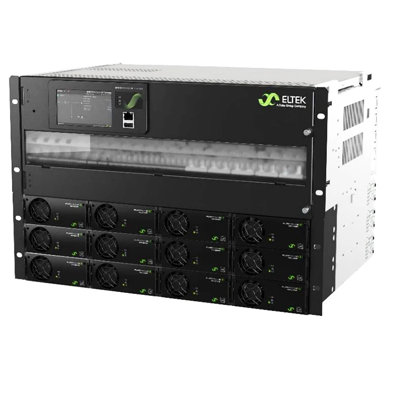 Eltek Fp2 48v 24kw Rectifier Flatpack2 48/2000 She 5u7u Integrated