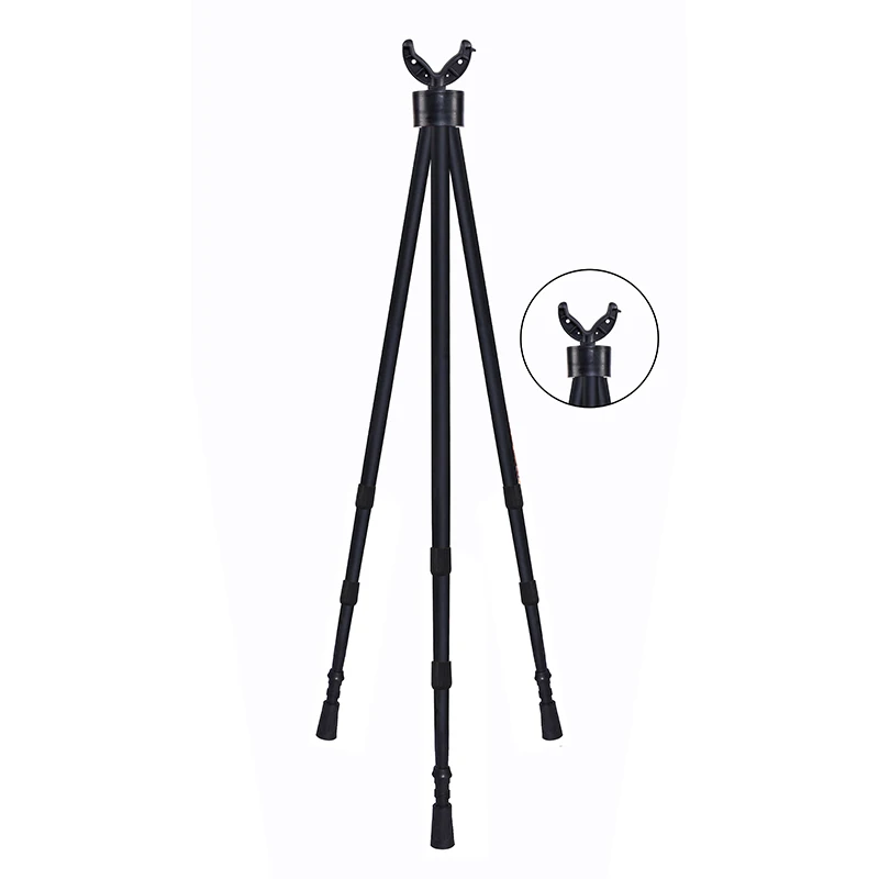 Aluminum Lightweight Hunting Tripod Stand V Yoke Tripod Shooting Rest
