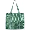 Emerald Green Botanical Patchwork Print 38