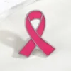 Broche rose 17 - rouge rosé - 2701