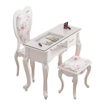 Dongpin customized color modern nail equipments mesa manicure professional nail salon furniture sets manicure table desk