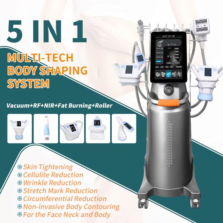5 in 1 Endodermatology Liposuction Roller Cellulite Remodelling Body Contouring Shape Machine Velaroller Slimming Beauty Machine