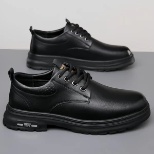 Hot Sales Retro Workwear Style Woven Shoelaces Lightweight Waterproof Wear-resistant Easy to Clean Comfortable Men Casual Shoes