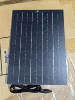 Panel solar negro