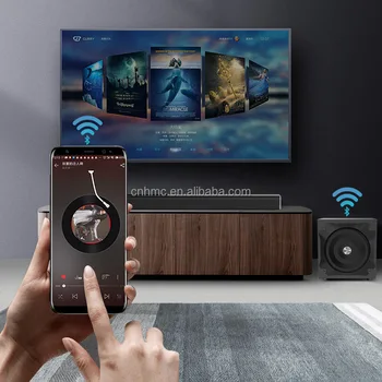 サブウーファー付き高音質サウンドバー5.1Bluetoothサウンドバー