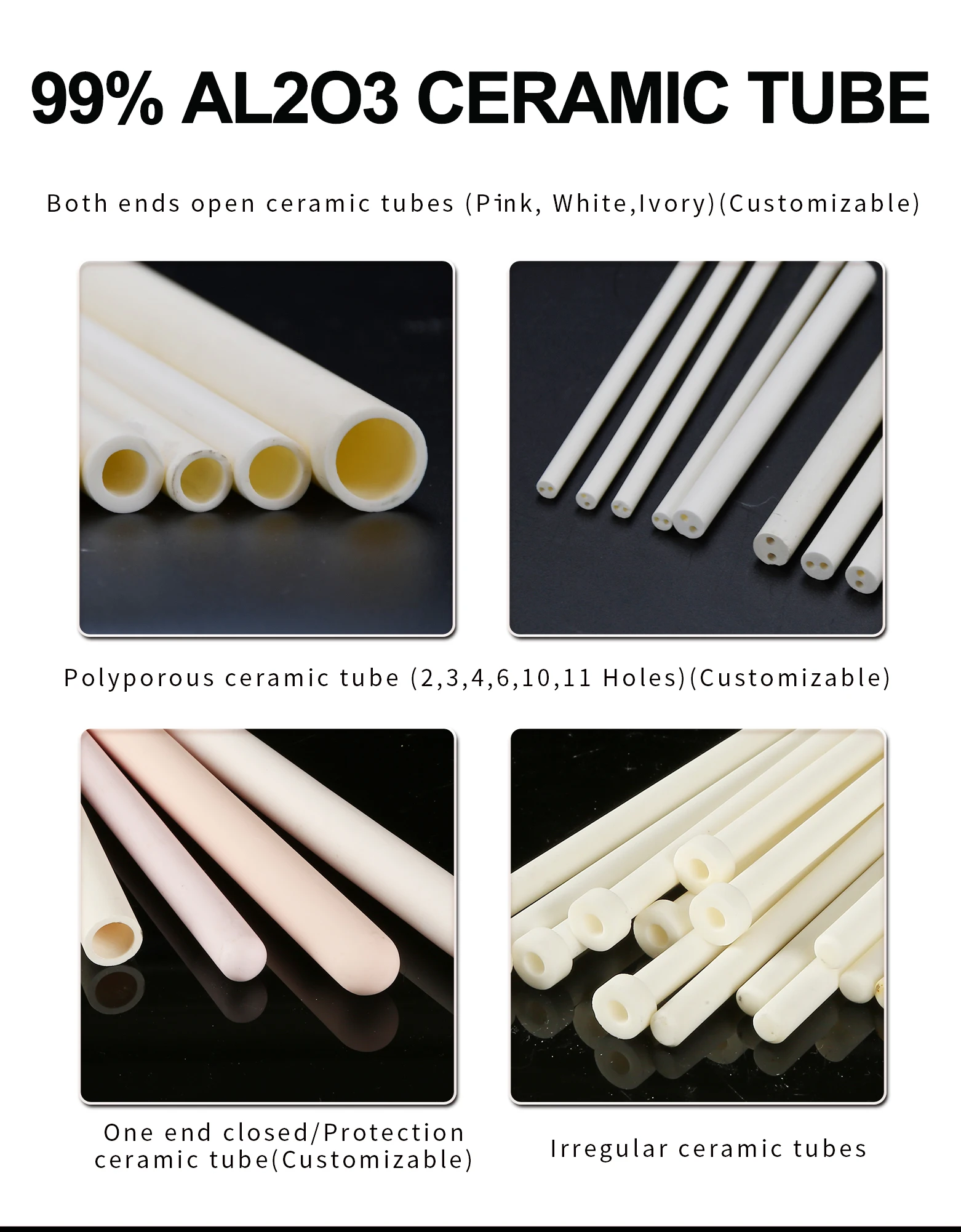 Alumina Ceramic Protection Insulator Tube Buy Ceramic Tube,High