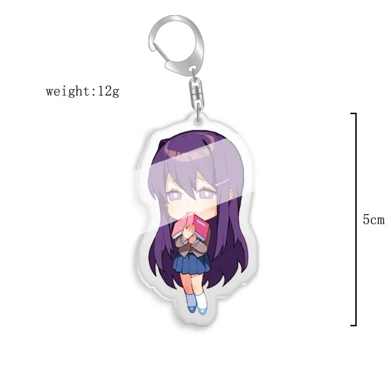 Doki Doki Literature Club Keychain - Kawaii Action Figure