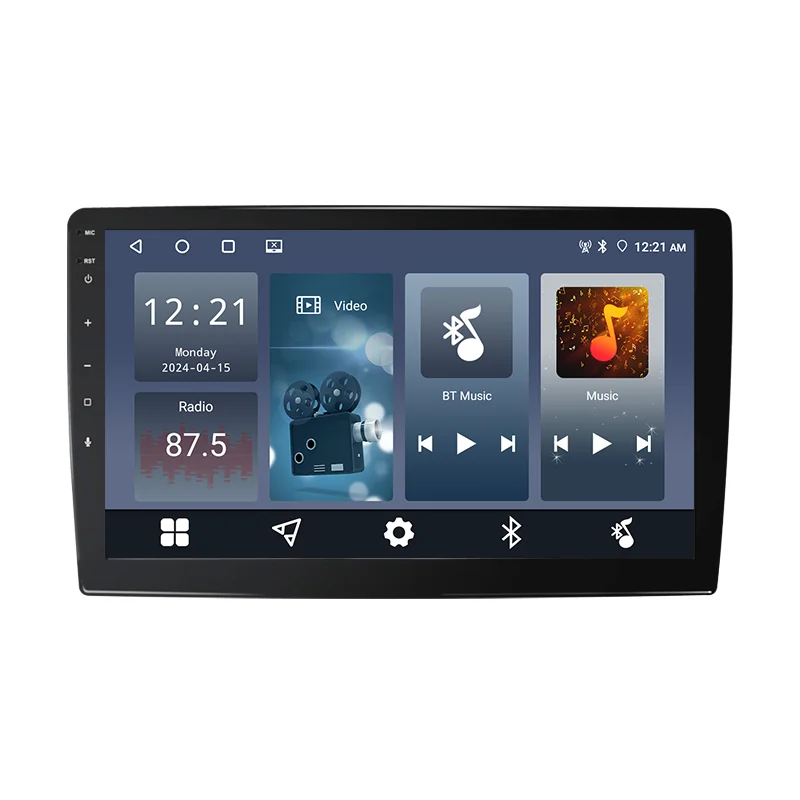RK3326S Car Stereo - 10 Inch HD Screen, Android 11, Bluetooth
