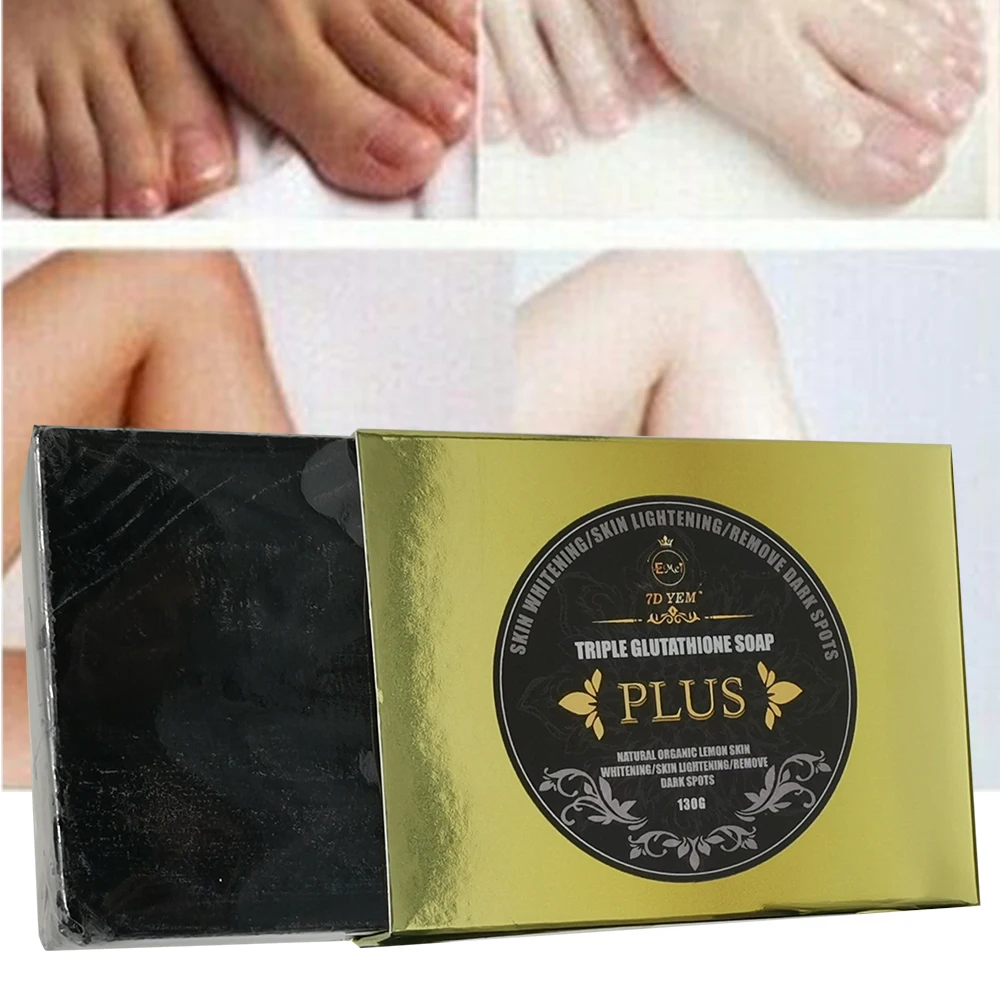 Wholesale Handmade Glutathione Whitening Soap Black Soap with Exfoliating Kojic Acid for Glowing Fresh Skin Wholesale Handmade Glutathione Whitening Soap Black Soap with Exfoliating Kojic Acid for Glowing Fresh Skin