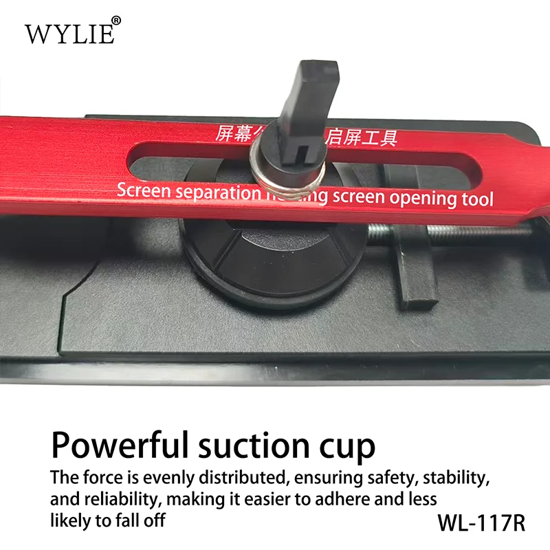 WYLIE WL-117R Heating Screen Opener LCD Separator Fixture for iPhone Samsung Repair Back Cover Frame Disassembly Machine