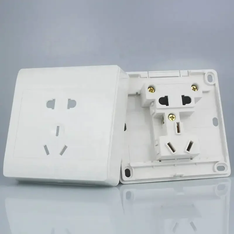 Custom Make Electrical Switch Box Light Wall Switch Socket Plastic Injection Mould for Home Office Interior Decoration