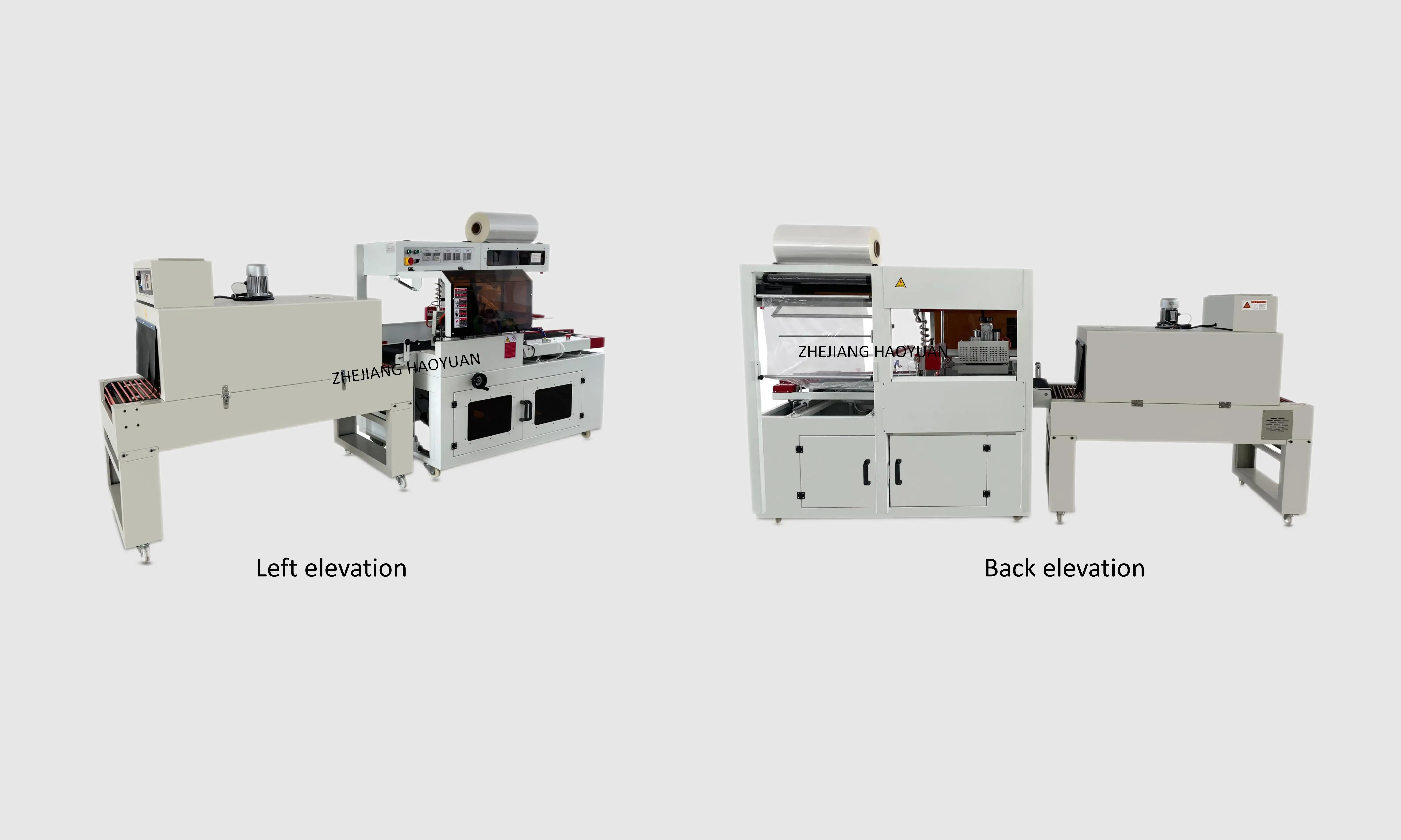 HYBF-450 Automatic shrink wrapping packing machine,iphone box sealing shrink wrapping machine supplier