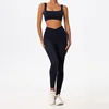 Bra+Leggings - Black