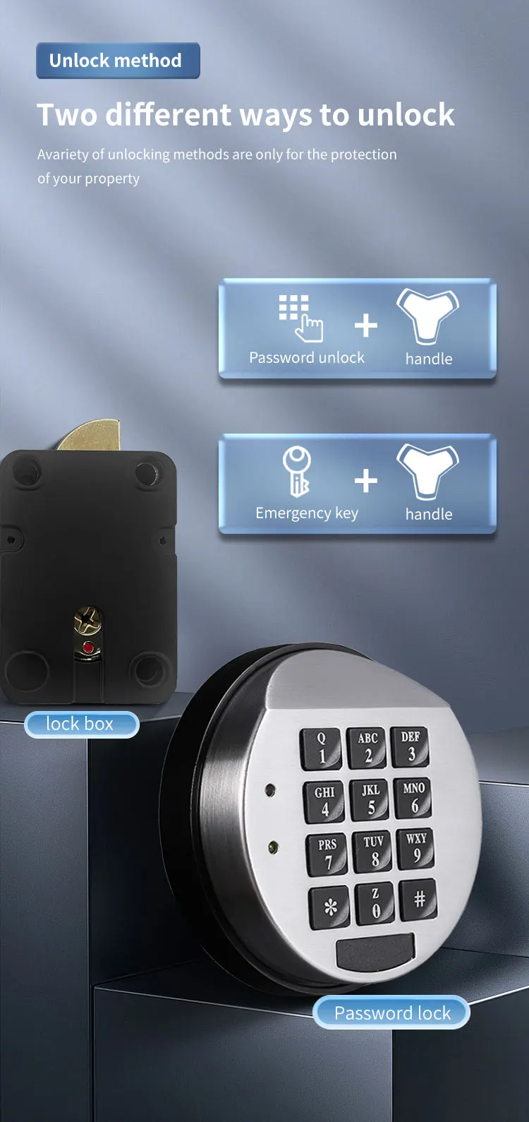 CEQSAFE Most Useful Electronic Anti-theft Deposit Combination Lock Fireproof Safe Box manufacture