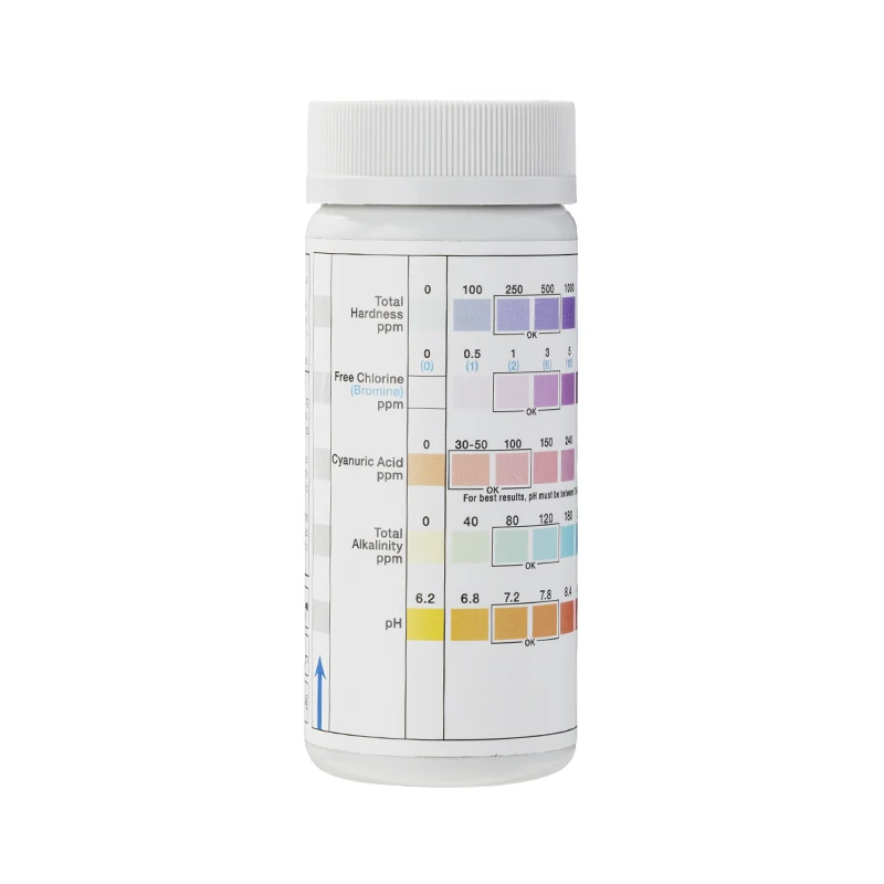 Swimming Pool Chlorine Ph Bromine Testing Strip Hot Tub Pool And Spa