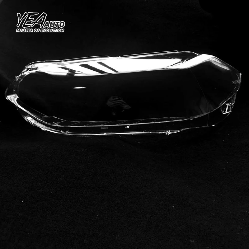 YEA AUTO Car headlight glass PC lampshade cover lens lamp for BMW 1 series 118 headlamp shade lens cover 2017 2018