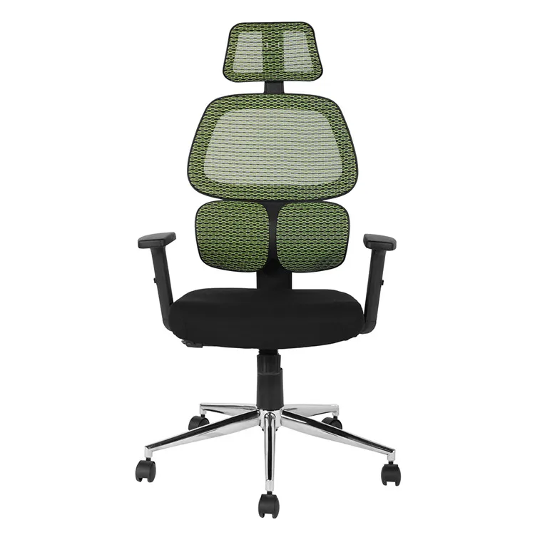 tikitere mesh green ergonomic mesh executive office chair