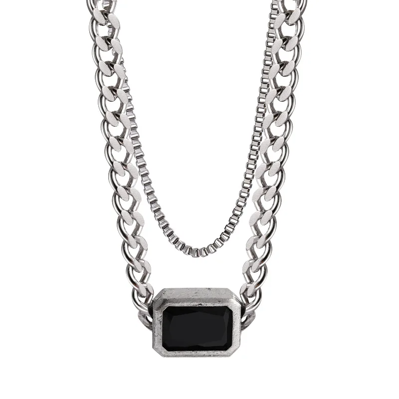 Hot-sale Curb Cuban Link Chain Chokers 