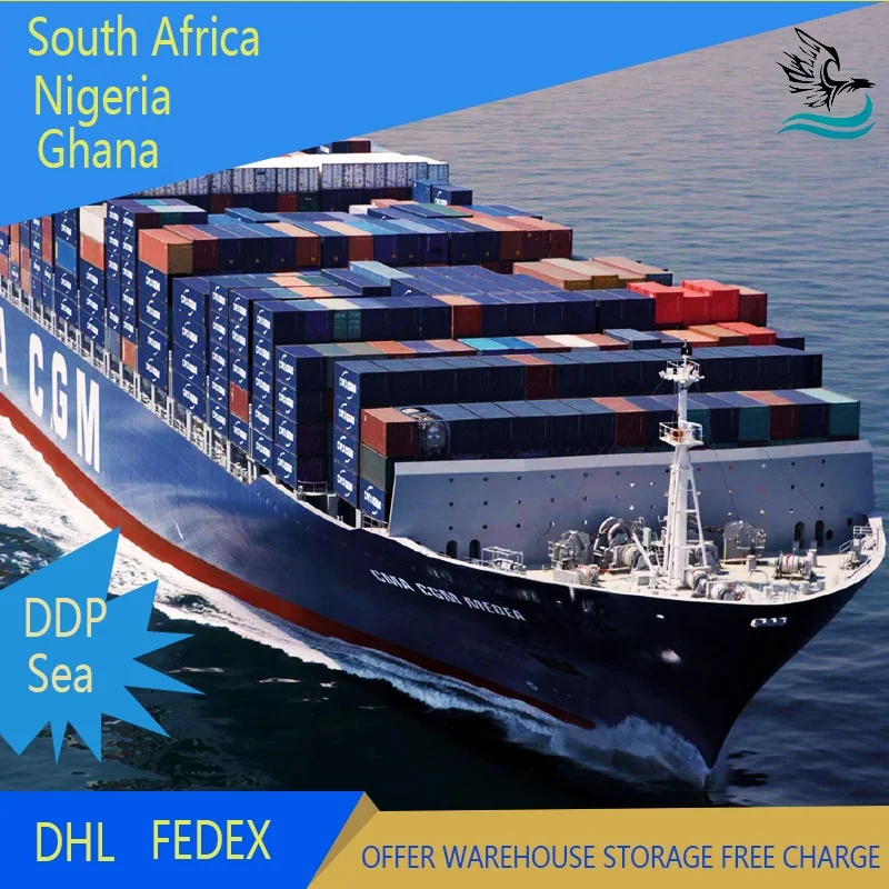 Shipping sea agent freight forwarder china to Algeria Nigeria South Africa Ghana