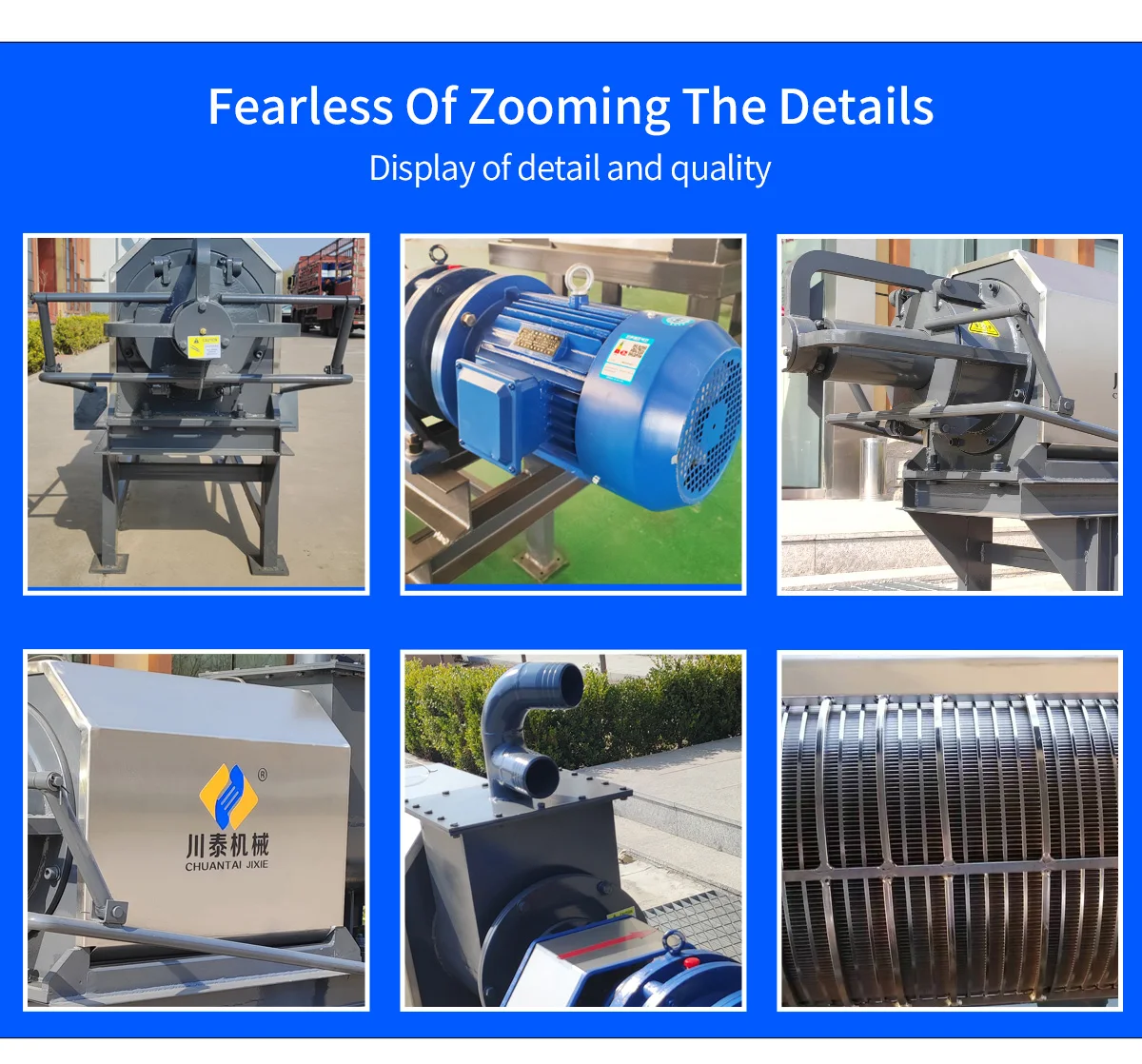 Cow Dung Dewatering Machine/dewatering Screw Press/poultry Farms Solid ...